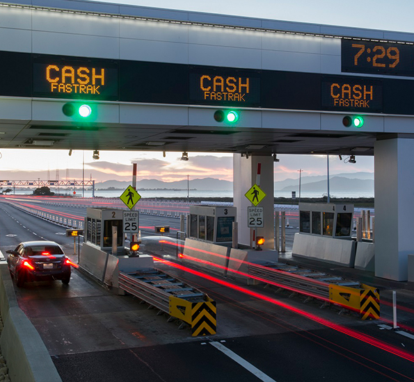 Expressway toll booth